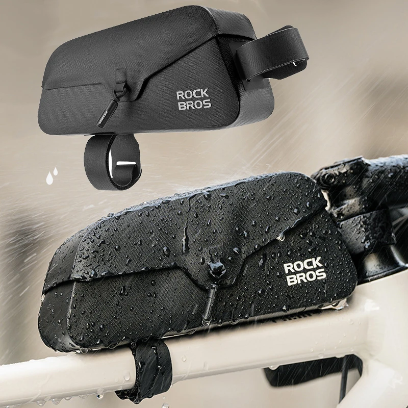 

Bike Top Tube Bag Magnetic Waterproof TPU Bike Frame Front Pack Mountain Bike Riding Storage Bag Cycling Accessories