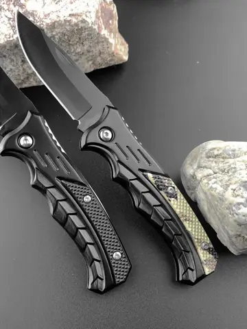 Stainless Steel Folding Knife Fillet Knife Fishing Boat Fishing Accessories with Easy To Carry Camping Meat Cutting PP Handle