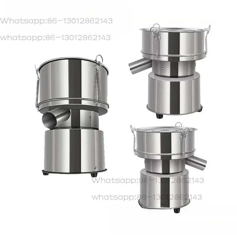 220V Mini Electric Vibrating Screen Powder Vibrating Sieving Machine Lab Sieve Shaker with 20CM Diameter Stainless Steel Sieve B
