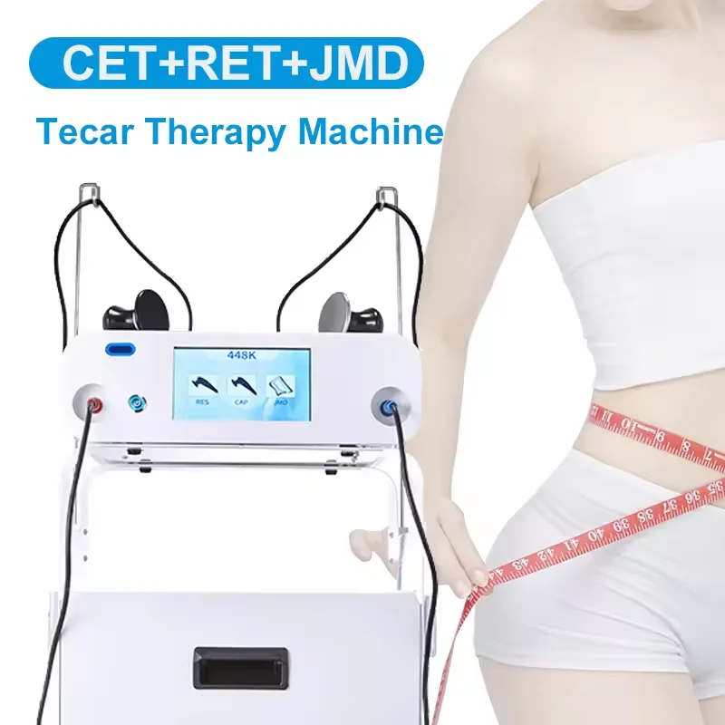 448K Tecar Therapy Physiotherapy Machine Diathermy Pain Relief Body Rehabilitation Sport Recovery Beauty Health Equipment