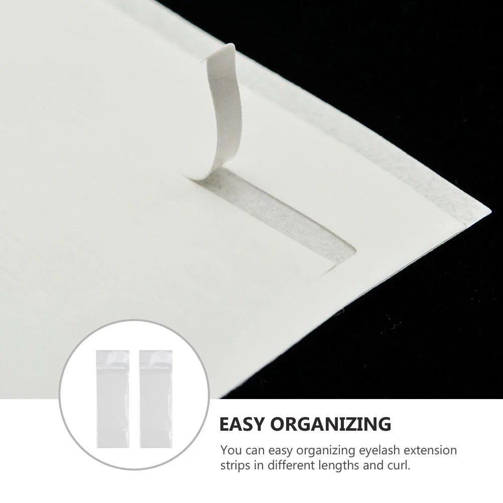 

10 Sheets Fake Eyelash Adhesive Strips Glue Sticker Extension Base Quality Material Safe Healthy Lash ToolsEyelashGlueSt