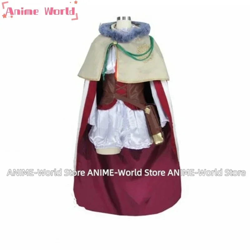 "Custom Size" Anime Mimosa Vermillion Cosplay Costume Halloween Christmas Clothing Custom Size Any Size Wig Shoes