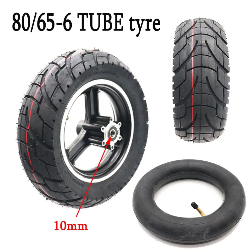 80/65-6 TOUVT Tires for Dualtron VICTOR LUXURY EAGLE Speedway 4 5 Zero 10X Kugoo M4 10 Inch Electric Scooters Minimotors