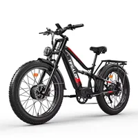 New ebike 3000W motor 52V21AH TIFGALOP ES7PRO mountain ebike all terrain up to 60 km/h full shock absorber City electric bike