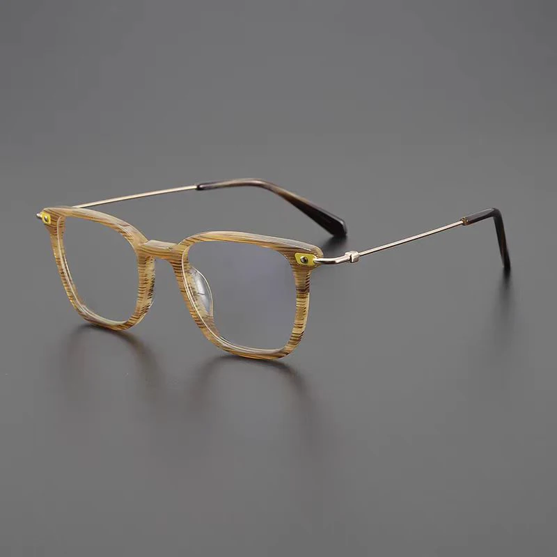 

High quality Business Men's Alloy HPT063 Personalized eyeglasses frame Handmade luxury brand retro women's eyeglasses frames