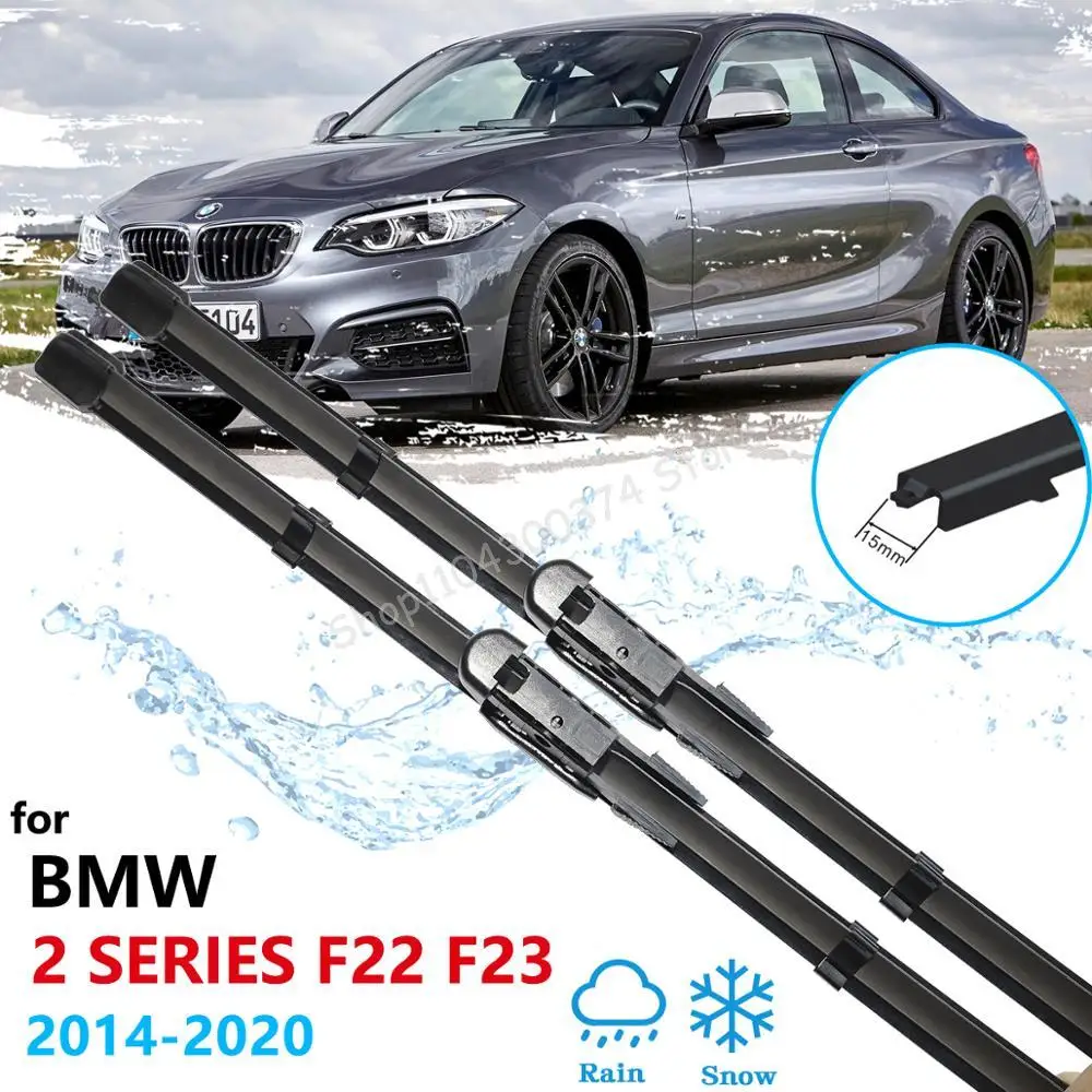 Car Wiper Blades for BMW 2 Series F22 F23 2014~2020 Windscreen Wipers 218i 220i 228i 230i M235i M240i 218d 220d 22d M235i M240i