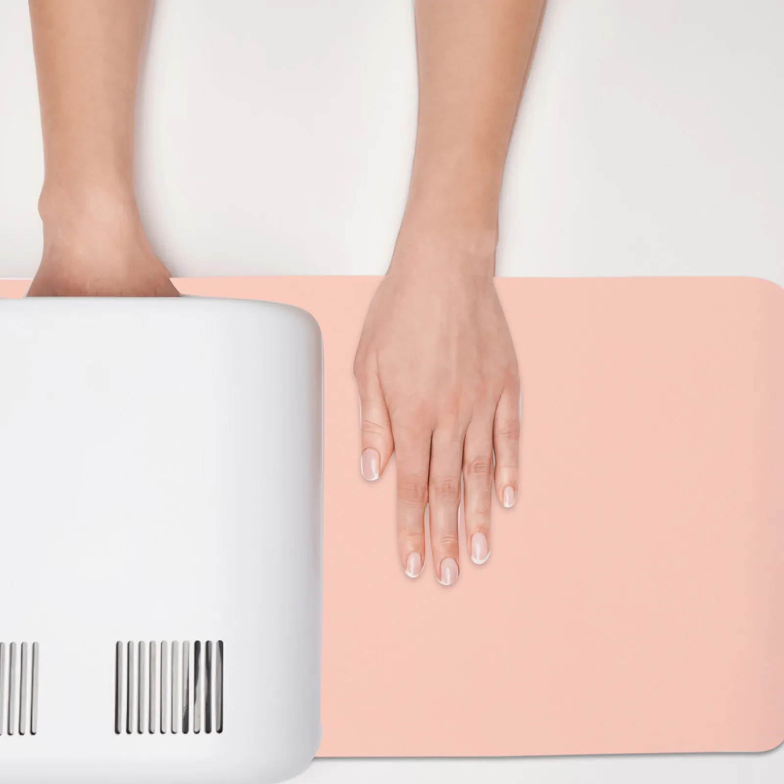 

Коврик для маникюрного стола, очень большой, двусторонний, складной, защитный, для нейл-арта, маникюра, подставка для рук, для клавиатуры, ноутбука, стола