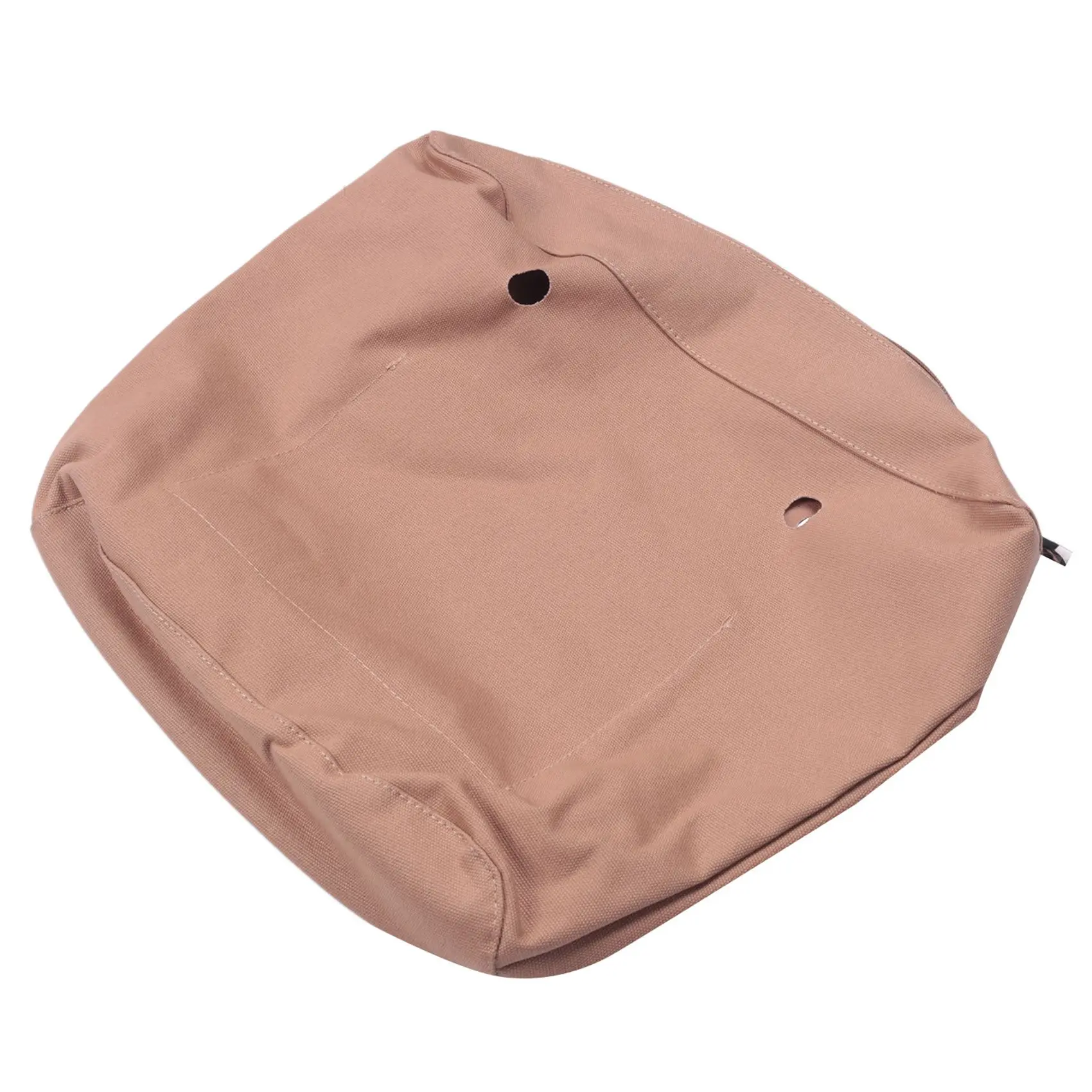 Waterproof Solid Canvas Insert Inner Lining Insert Zipper Pocket for Obag O Bag Handbag Bag Khaki