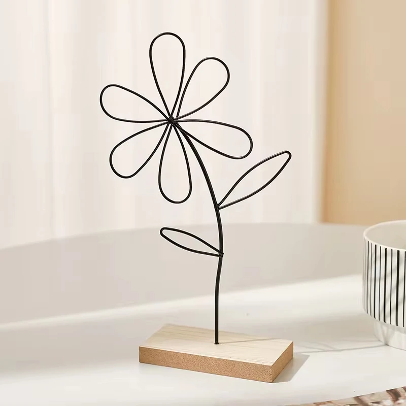 Nordic Iron Flower Decor 3