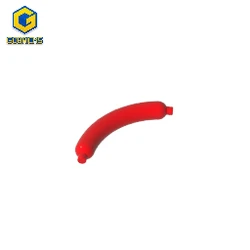 Gobricks GDS-2046 Food Hot Dog / Sausage  compatible with lego 25994 Assembles Building Blocks children's toys