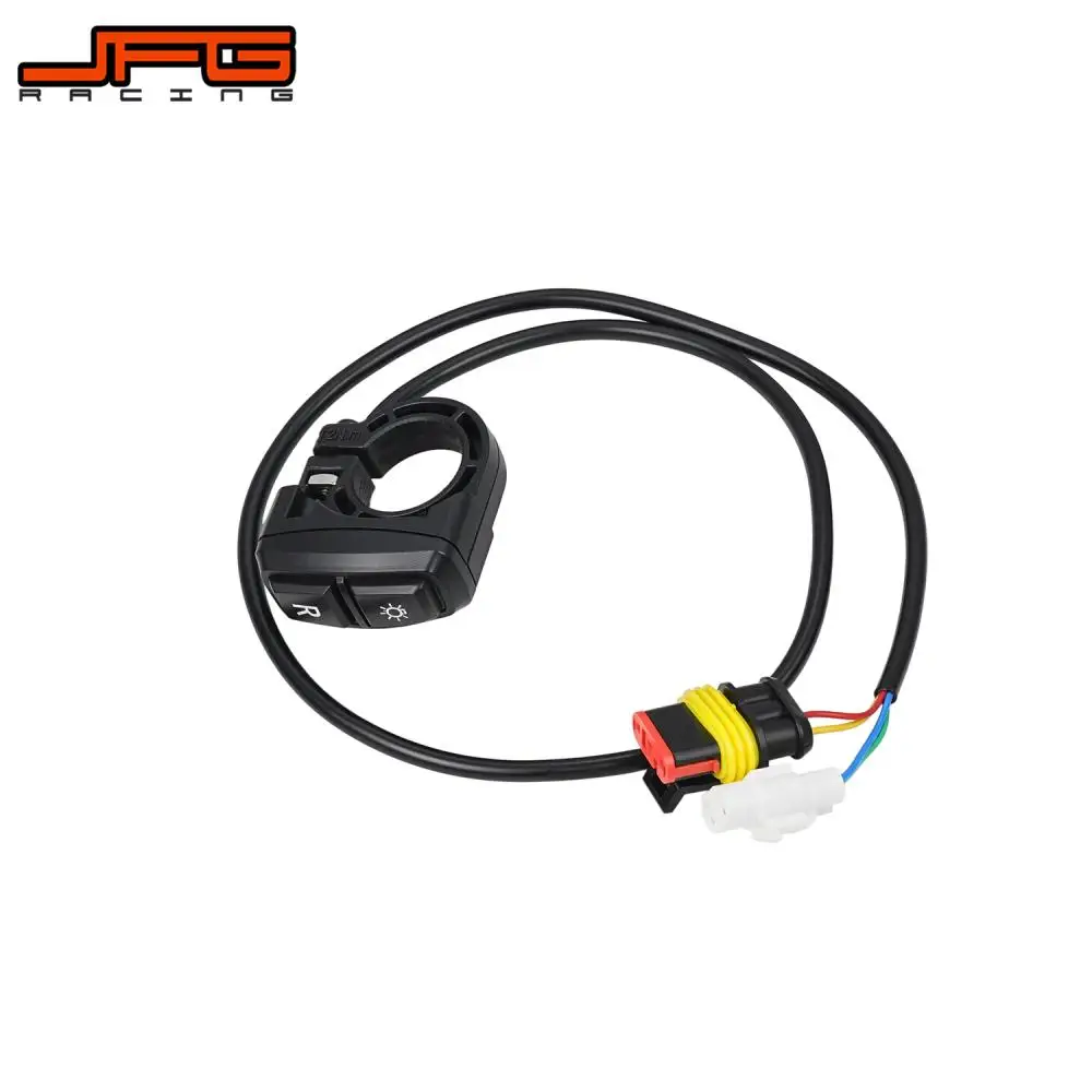 Motorcycle Left Handlebar Combination Switch For Heybike Villain Turn Signal Horn Headlight Control Parts Dirt Pit Bikes Ebikes