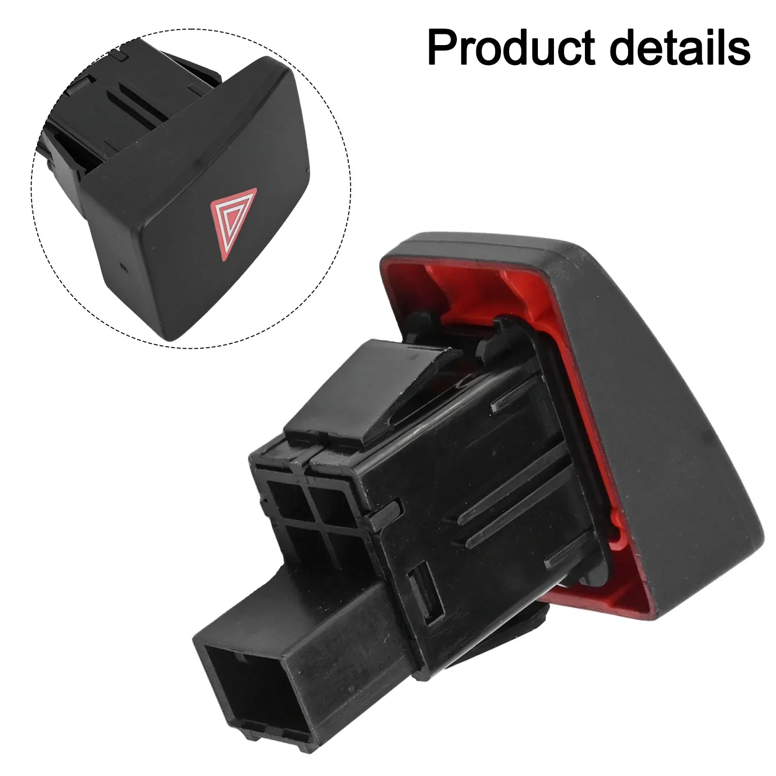 Pulsante interruttore luce di emergenza console centrale auto 35510-TBA-A01 per Honda Civic 2016-2022 pulsante di avvertimento luce di emergenza lampeggiante