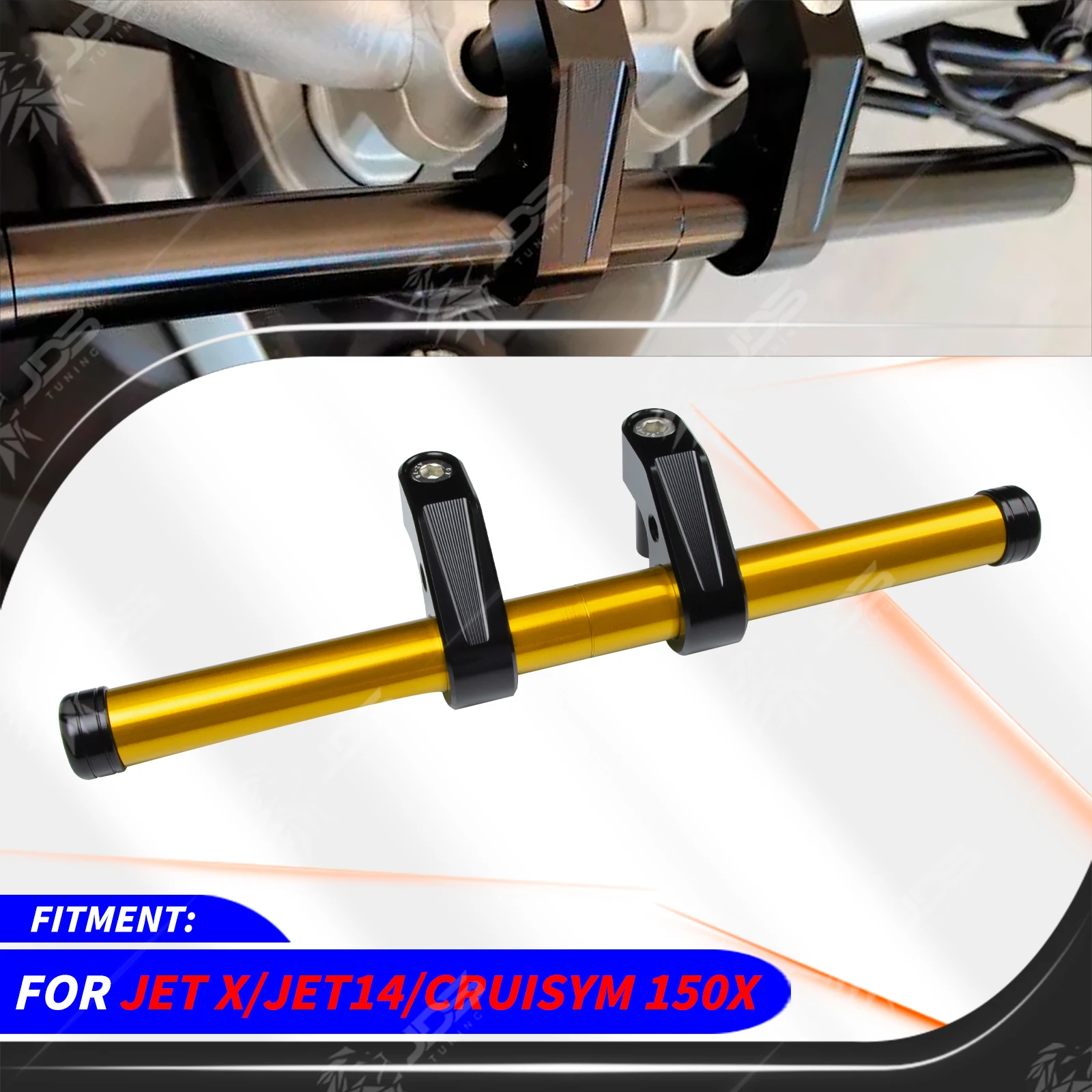 For SYM JET X/JET14 50/125/150/200/CRUISYM150X Handlebar Grab Crossbar Child Safety Handrail Phone Navigation Holder Bracket
