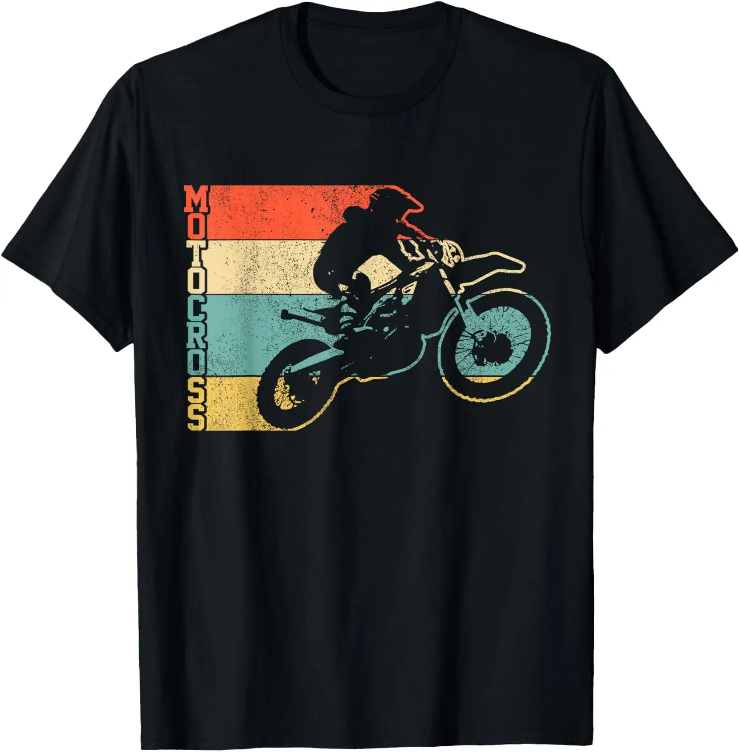 

Motocross Vintage Enduro Dirt Bike Motorcycle MX Biker T-Shirt