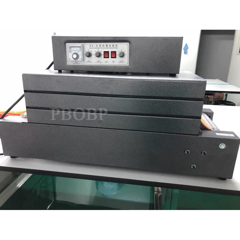 

PBOBP 220v 1000w L Type Sealing Machine Laminating Machine Pof Film Sealing and Cutting Machine Heat Shrink Sealer For Fo