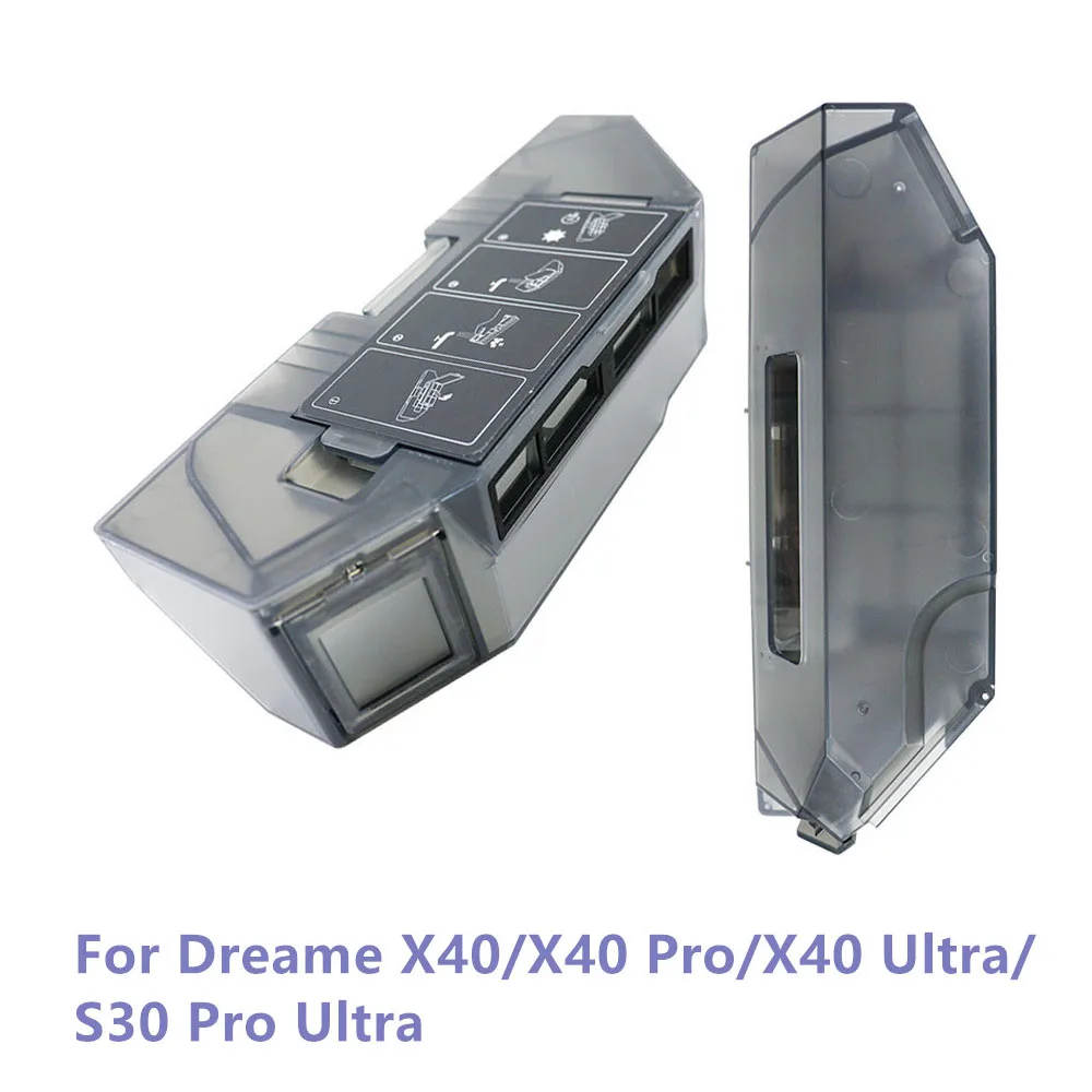 ฝุ่นกล่องเก็บถังขยะสําหรับ Dreame X40/X40 Pro/X40 Ultra/S30 Pro Ultra หุ่นยนต์เครื่องดูดฝุ่น
