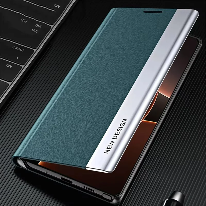 

Luxury Flip Phone Case For iPhone 17 Pro 17 Air 16 16e 15 14 Plus 13 12 Mini 11 Pro Max Shockproof Leather Hard Book Cover Funda