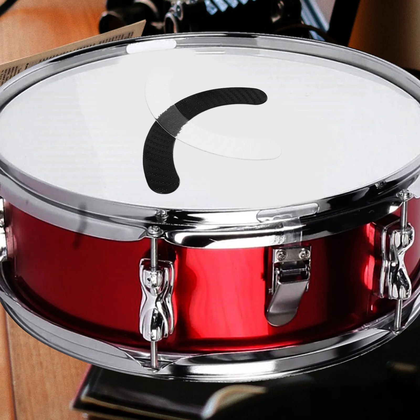 

2pcs Silicone Drum Dampeners Strong Adhesive Reusable Precision Sound Control Perfect Gift For Drummers Assorted Colors