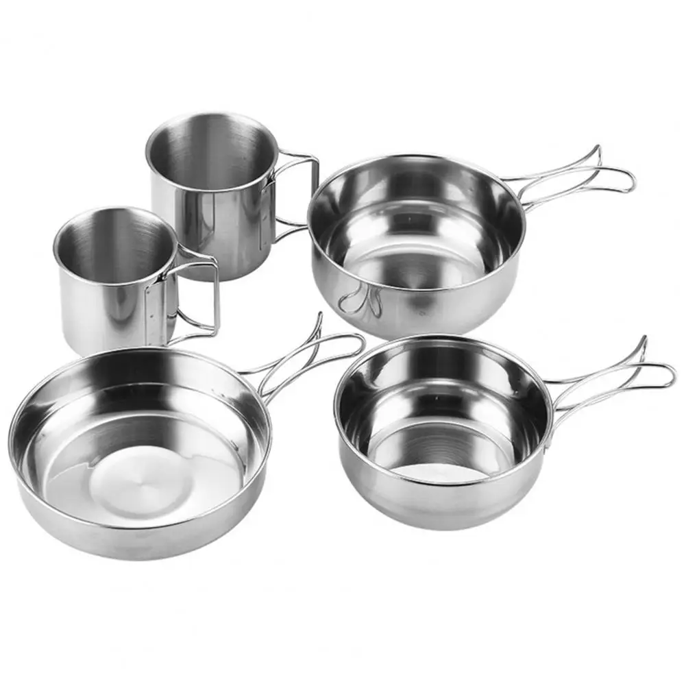 Cookware Set Non-stick Wire Drawing Process Cookware Kit  Portable Soup Pot Storage Pot