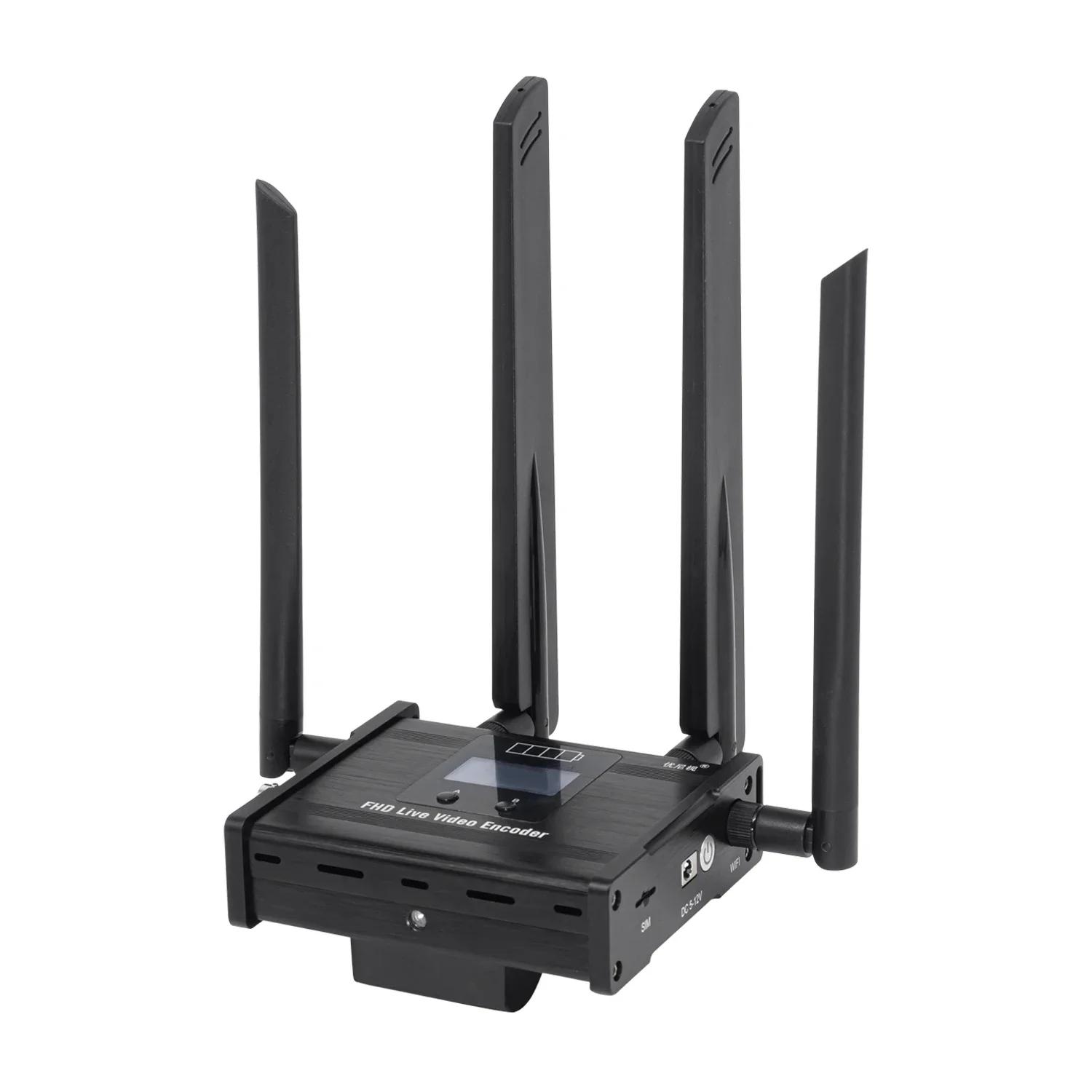 

Unisheen BM3380G-S H.264 H.265 WIFI Transmitter Ip Rtmps Live Broadcast Wireless 4G LTE SDI Video Capture Box Encoder Streaming