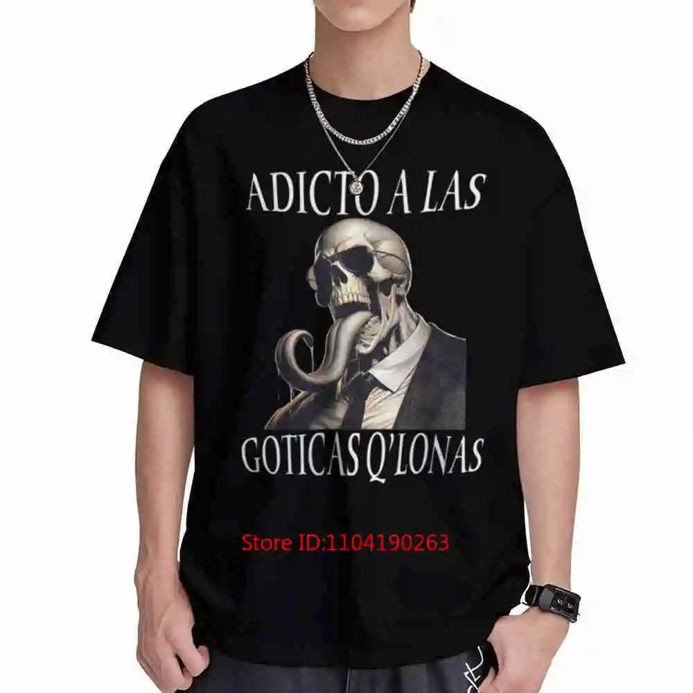 Calacas Chidas Gym Spanish Sarcasm Mexican Short Sleeve Tee 100% Cotton T-Shirt