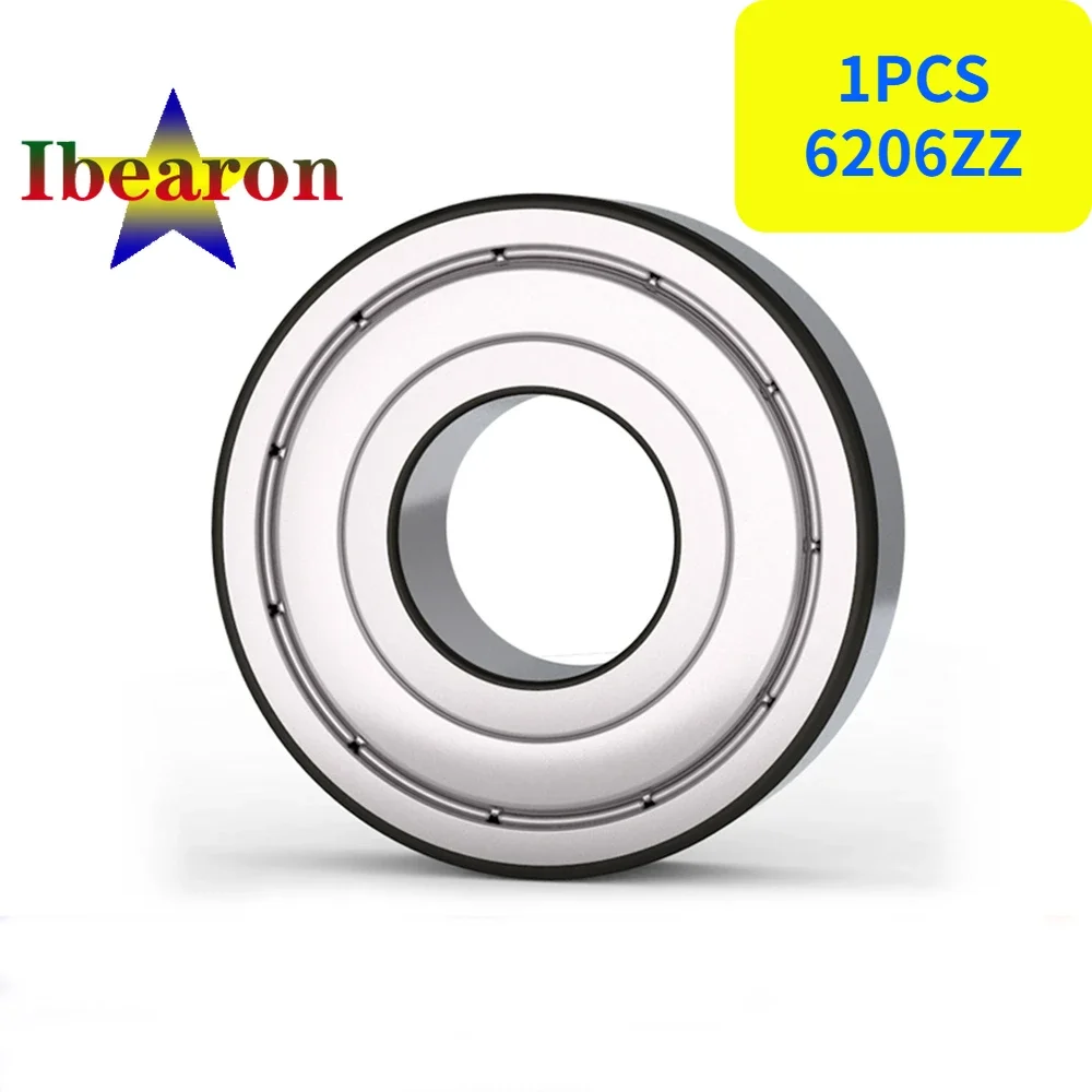 

1PCS 6206ZZ Deep Groove Ball Bearings High Quality Metal Shielded Bearing Bearing Steel