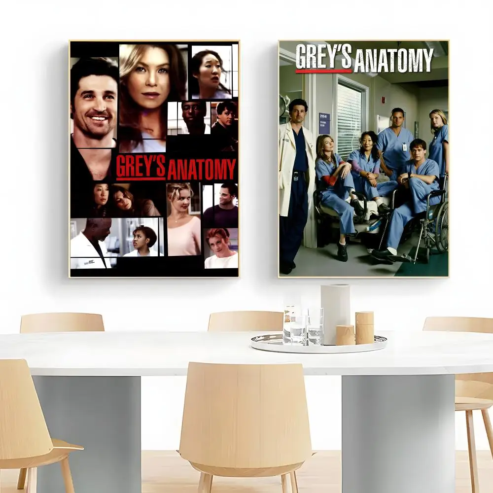 Medical Drama G-Greys Anatomy Poster Wall Art Print Decorative Mural Home Decor Gift Unframed