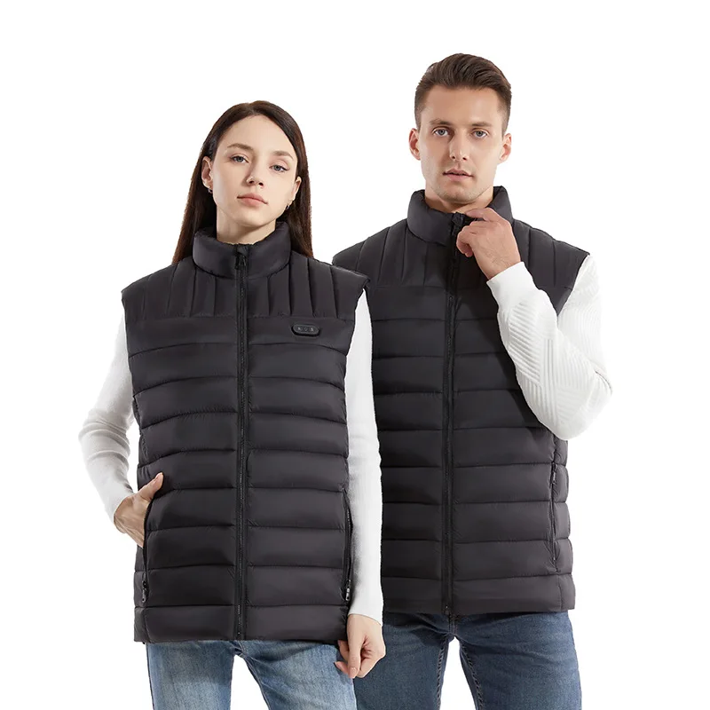 Unisex Winter Smart Heated Jacket, Slim Fit Versatile Cold Resistant Thermal Coat, Comfortable Sport Casual Wear Resistant Elect