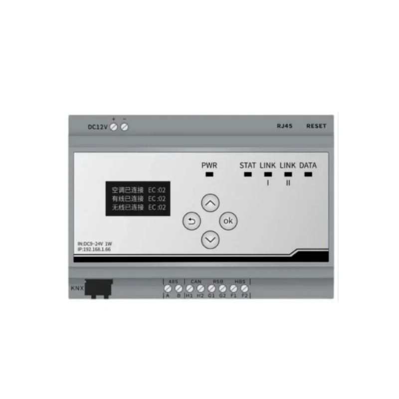 Controlador de aire acondicionado central, interruptor de control remoto por voz para teléfono móvil, temperatura