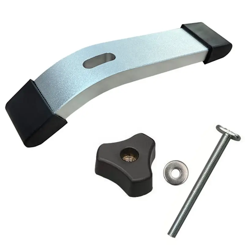 TFORU-Woodworking Table Quick Acting Hold Down Clamps, Aluminum Press Plate T-Slot Tool Sliver