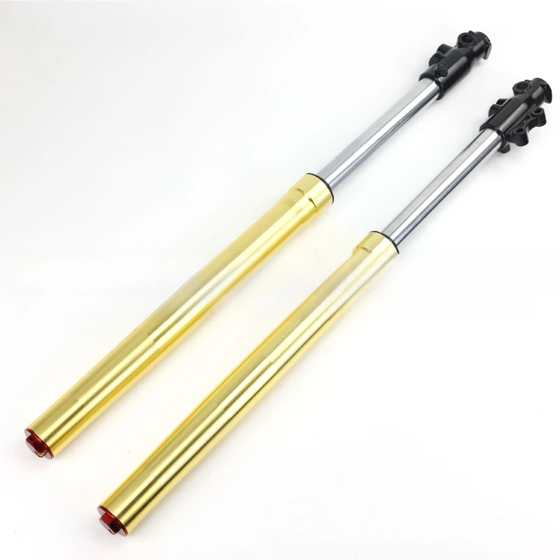 

Off-road motorcycle accessories 15mm hole 45/48mm center hole 790mm front inverted shock absorber gold