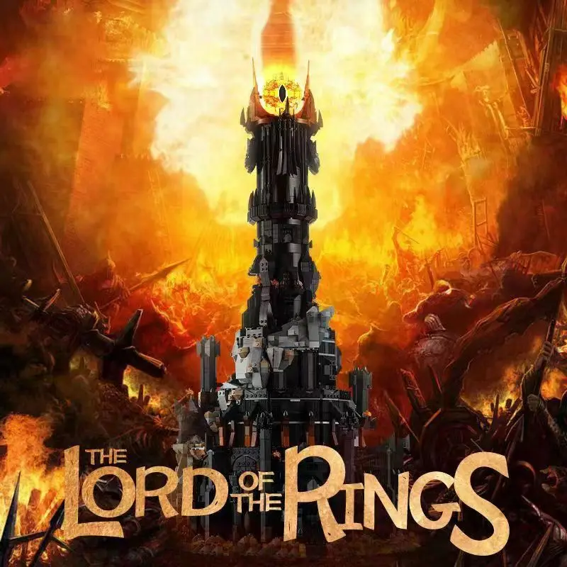 5471 шт. технические креативные черные башни, темные строительные блоки, комплект моделей, кирпичи, игрушки для мальчиков, подарки на день рождения для взрослых