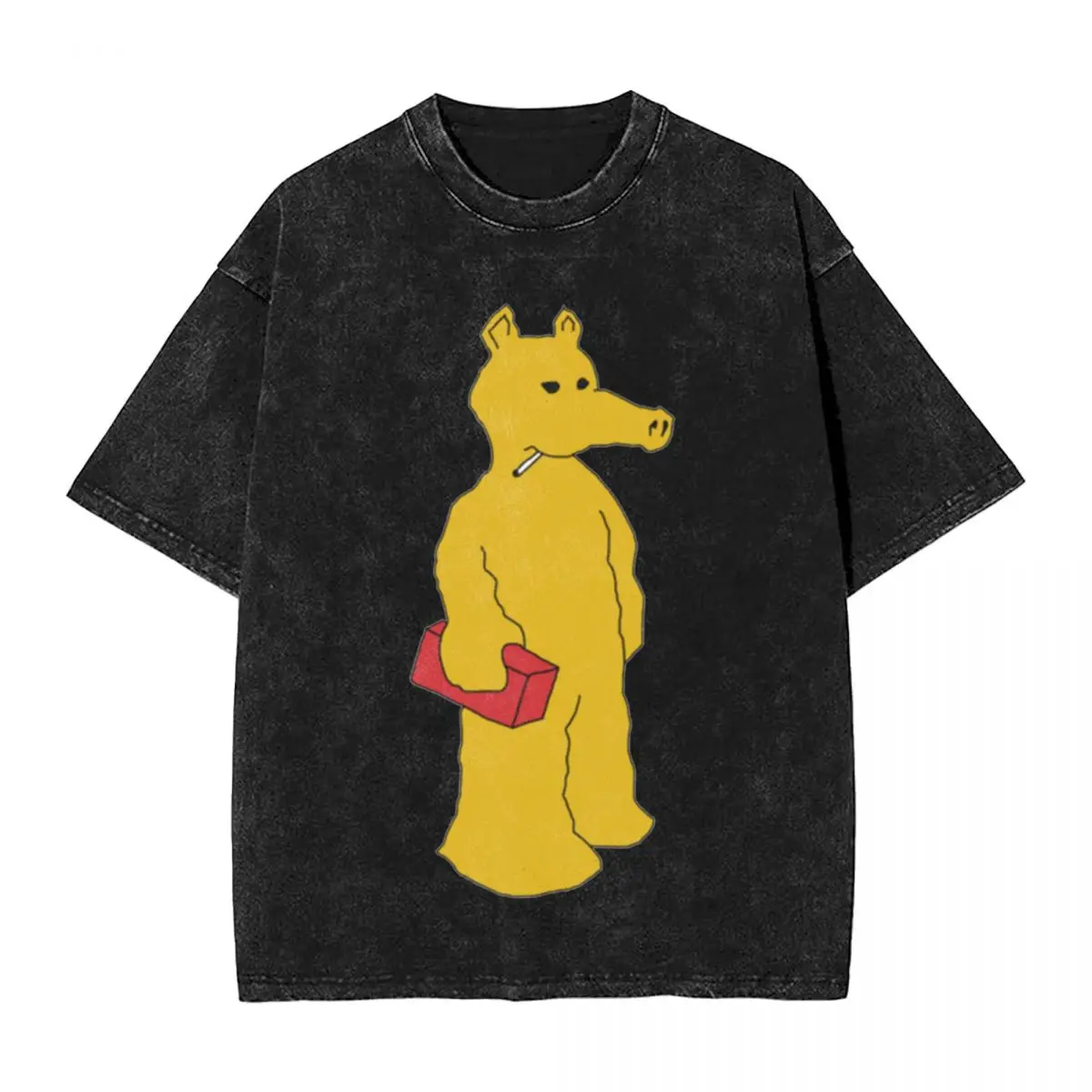 Gold Quasimoto Madvillain Mf Doom Madlib Washed T Shirts Streetwear T-Shirt for Men Women 100% Cotton Oversize Printed Tees