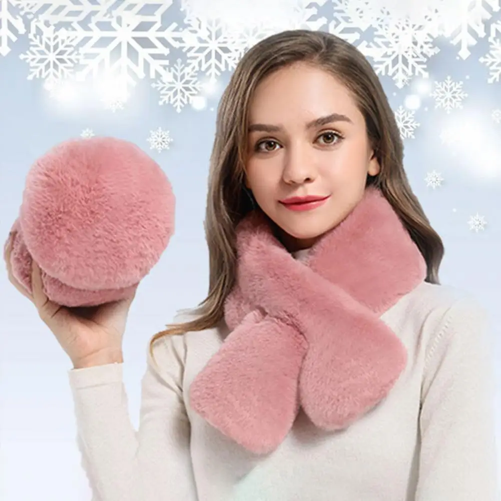 Thermal Earmuffs Winter Warm Earmuffs Ultra-thick Windproof Women's Plush Earmuffs with Scarf Winter Warm Outdoor Ear for Cold