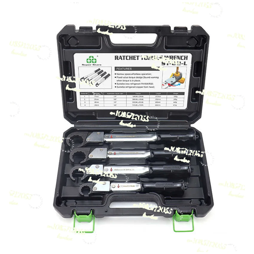 

apply toRatchet Torque Wrench Car ST-02L Tools Set High Precision Open End Wrench Apark Plug Air Conditioning Repair Tool