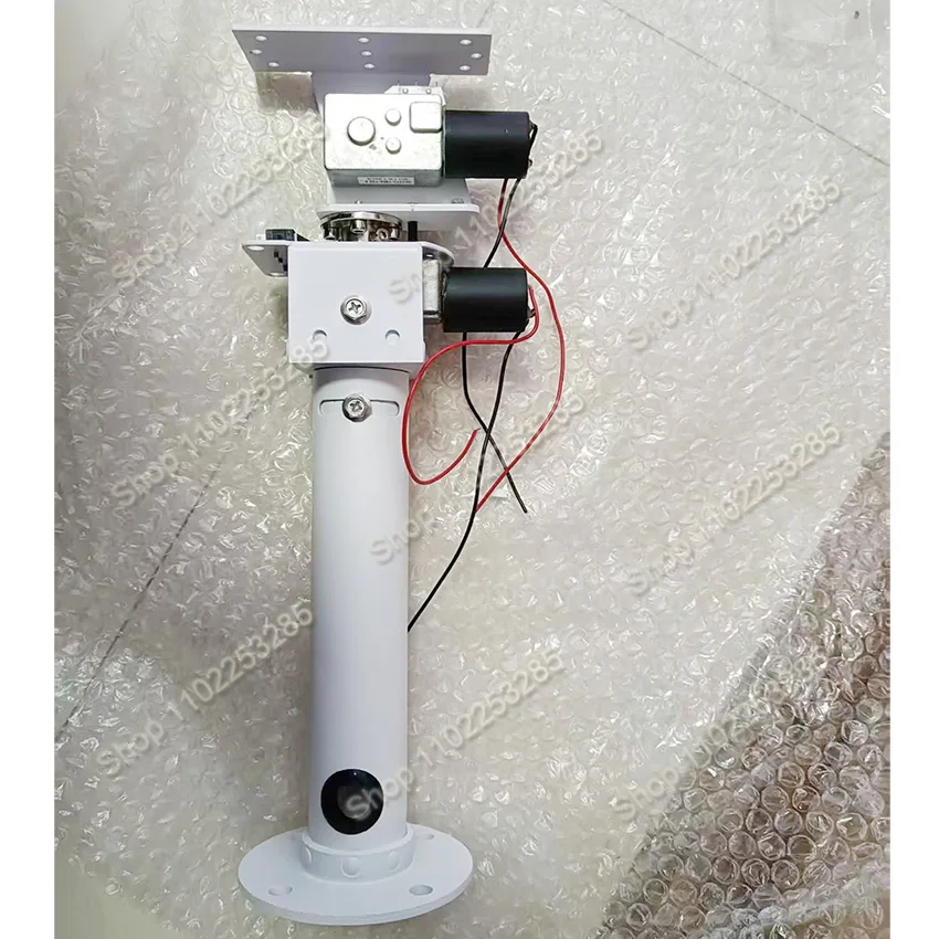 

DC Dual-axis Pan Tilt Solar Tracking and Monitoring Robot Heavy Load High Torque All Metal X Axis Y Axis Worm Gear Motor