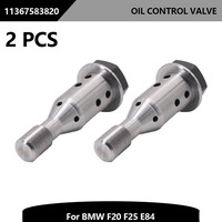 2 PCS Car Auto Parts Engine Central Screw Camshaft VVT Solenoid Valve Oil Control Valve 11367583820 For bmw N20 F10 X1 X3 X4 F23