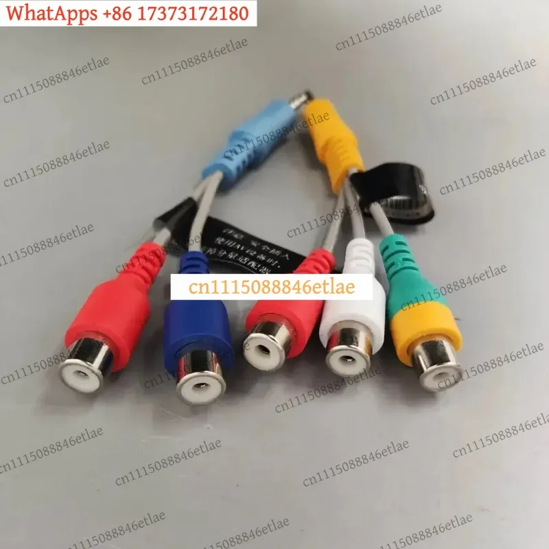 DC to RCA AV Signal Cable Combo Set BN39-02242A BN39-02243A BN39-02190A BN39-02189A For Q6 Q7 Q8 Q9 MU KU Audio Video Cord