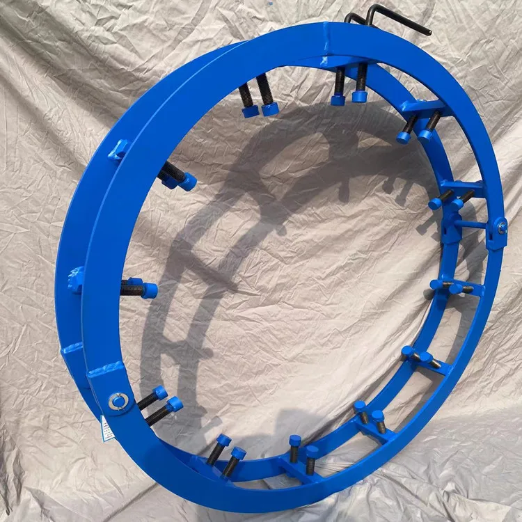 Hydraulic top wire aligner, welding fire pipe aligner