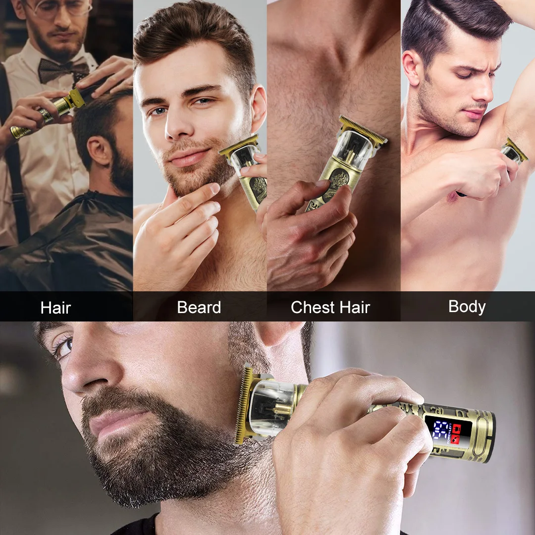 SEJOY Electric Hair Cutting Machine Adjustable Precision Professional Hair Clipper For Men Adults Kids Cordless Hair Trimmers image 6
