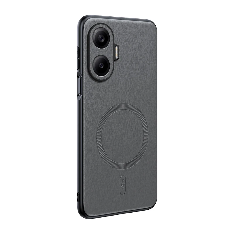Für Poco F7 Hülle Magnetische Leder-Schutzhülle Hochwertige Anti-Fingerabdruck Rutschfeste PC+TPU Hülle Für Poco F7 – Detail 1