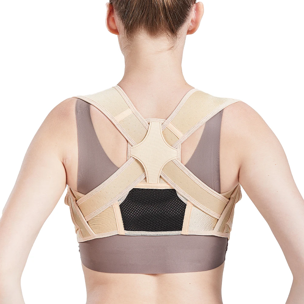 Adjustable Back Support Belt for Adult, Posture Corrector, Spine, Shoulder Brace, Invisible Brace, New, Hot