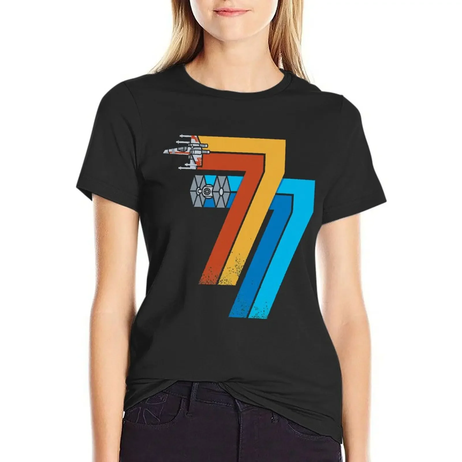 

May 25th, 1977 T-Shirt animal print new edition hippie clothes workout t shirts for Women