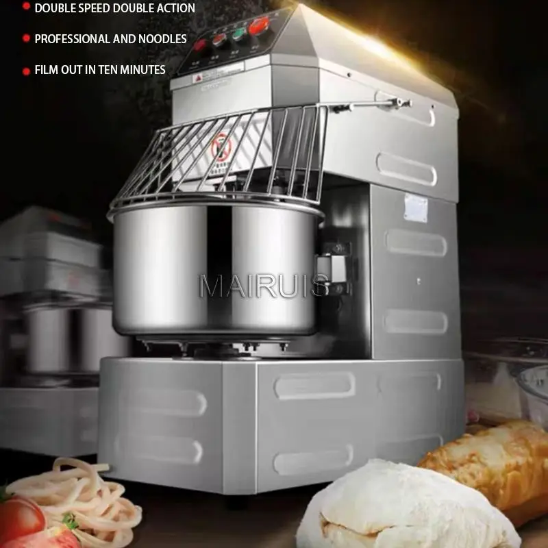 Superior Quality Stainless Steel Doughmaking Machine Spiral Dough Mixer