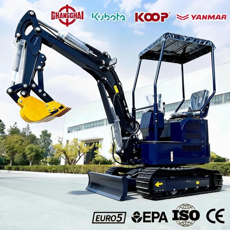 

2.0Ton mini excavator kubota engine Epa/Euro 5 Agricultural Europe Construction mini diesel excavator YANMAR digger