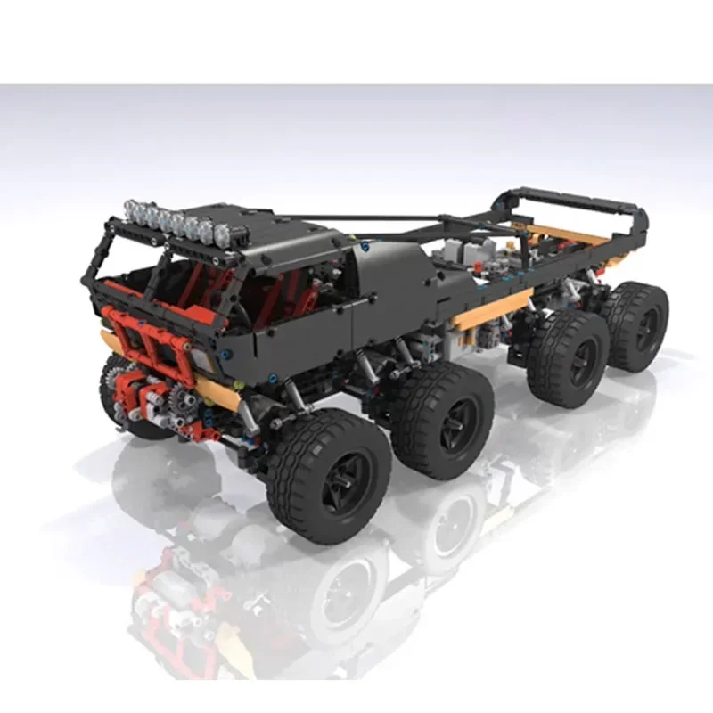 Bouwsteen MOC-2180 Hoge Moeilijkheidsgraad Splicing Speelgoed Model 8X8X8 Klimmen Off-Road Truck 1868Pcs Volwassen En Kinderen Speelgoed Cadeau