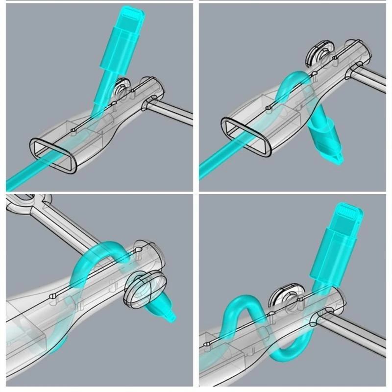 Laadkabel Saver Siliconen Flexibele koordbeschermers kabelmuis kabeldraad .066A