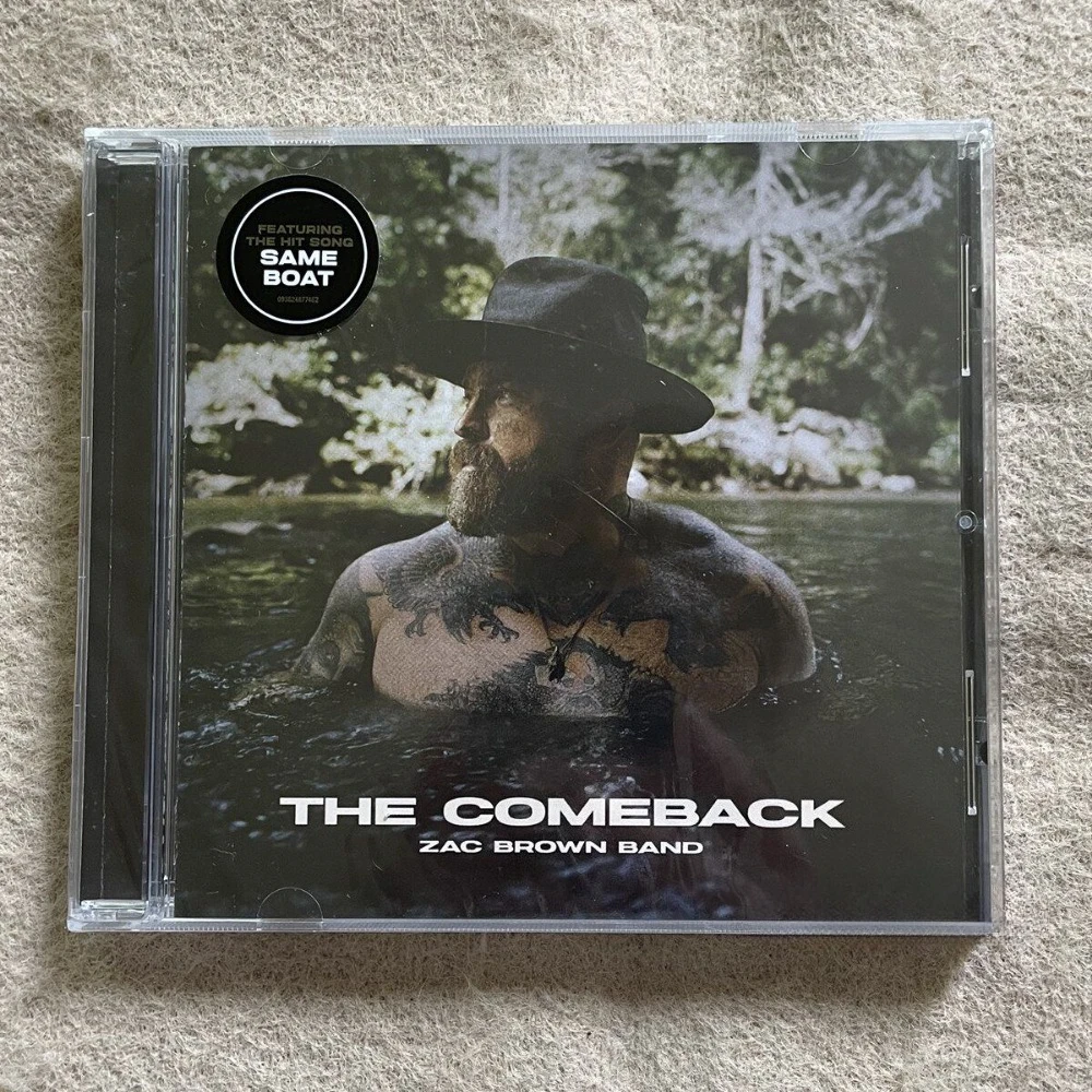 

Zac Brown Band The Comeback CD 2021 Country Country Rock Folk Music Album Brand New Sealed In Stock Ready To Ship