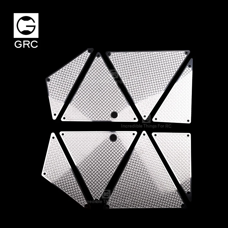 GRC Protective Plates on Both Sides Stainless Steel sheets of The Frame for Traxxas UDR #GAX0096S