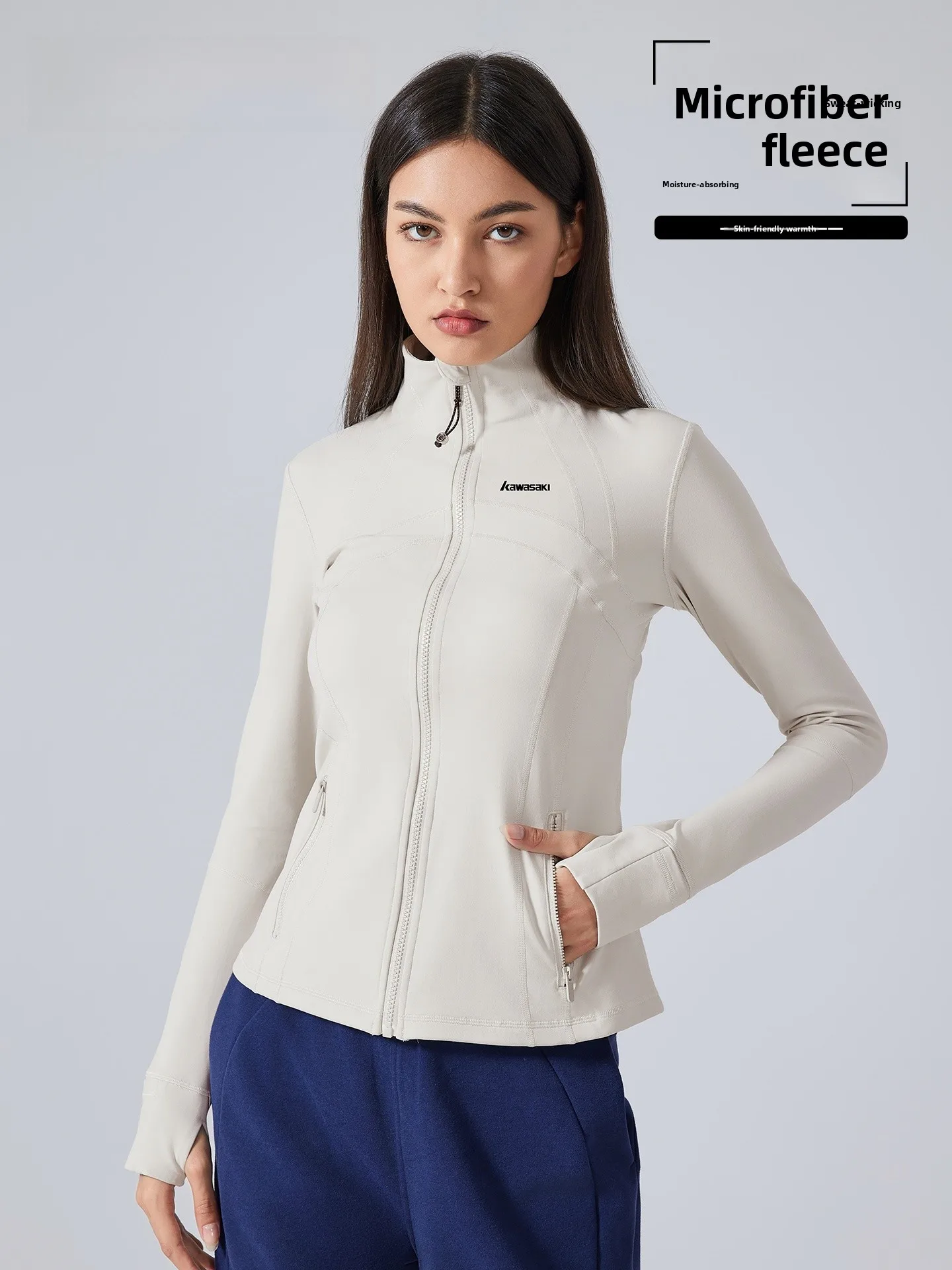 

Легкая женская спортивная куртка для йоги и фитнеса, дышащая, из нейлона и спандекса, для тренировок весной и осенью